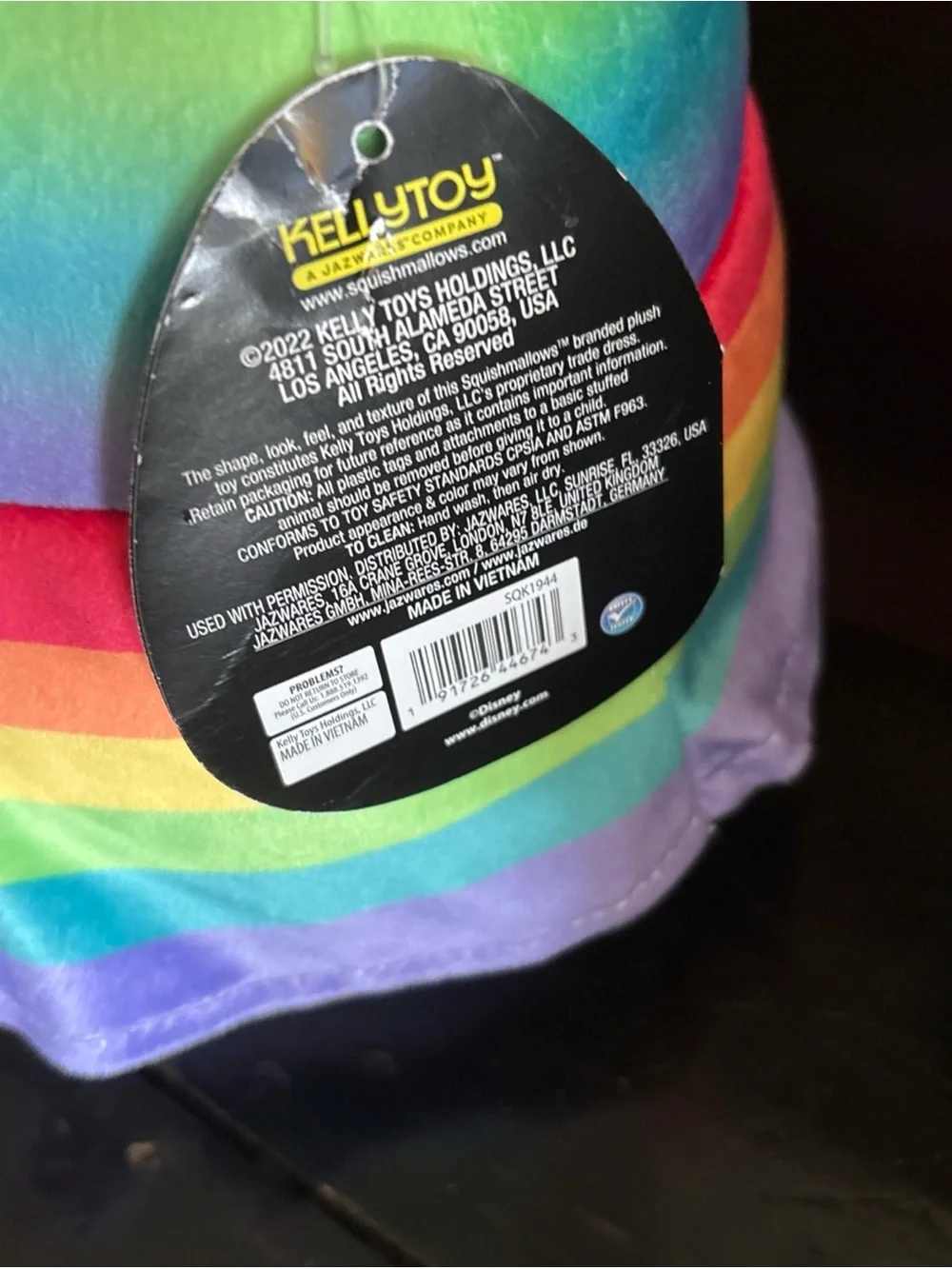 Disney Pride Minnie Plush Squishmallows